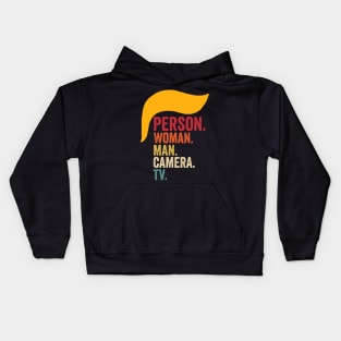 Person Woman Man Camera TV Kids Hoodie